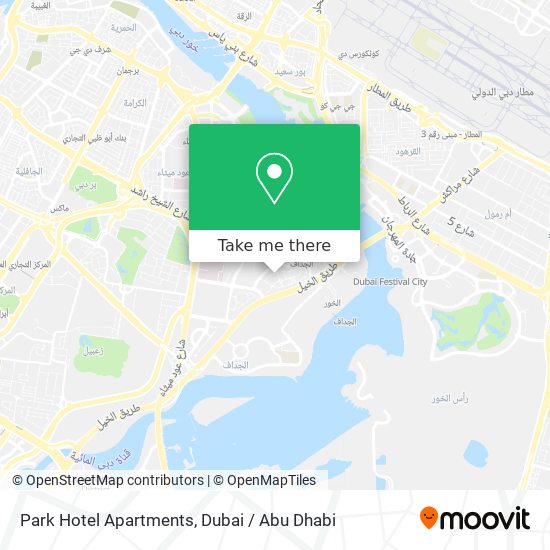 Park Hotel Apartments map