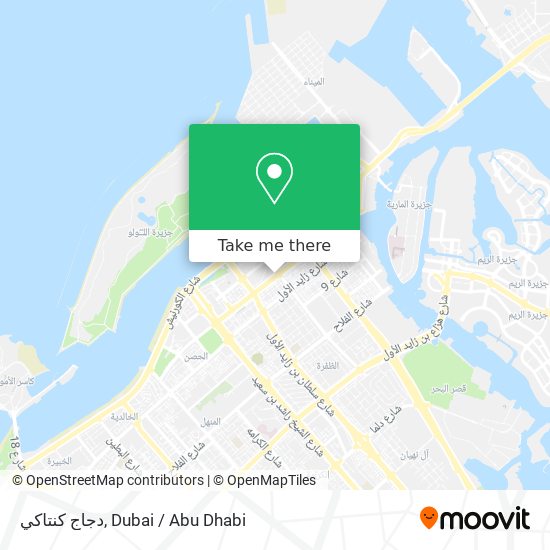 دجاج كنتاكي map