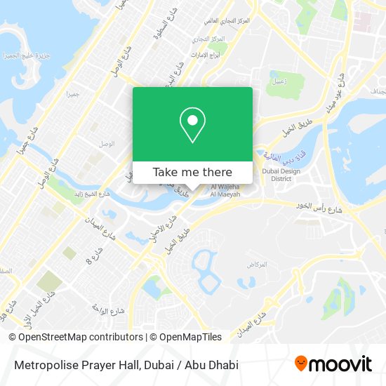 Metropolise Prayer Hall map