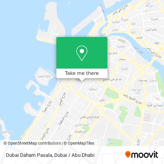 Dubai Daham Pasala map