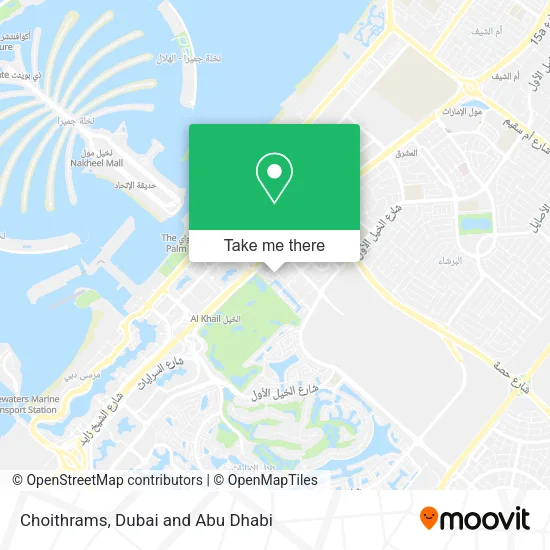 Choithrams map