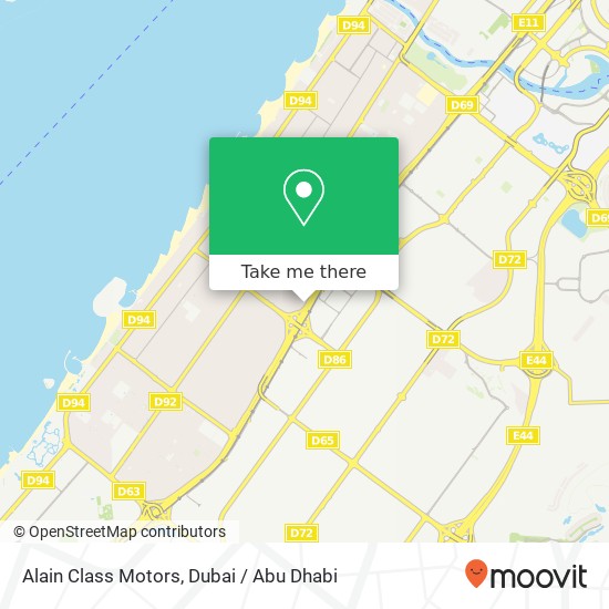 Alain Class Motors map