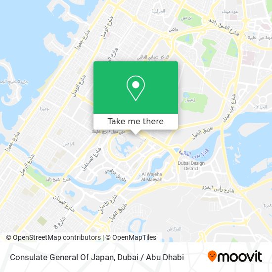 Consulate General Of Japan map