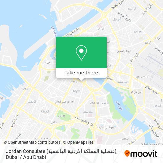 Jordan Consulate (قنصلية المملكة الاردنية الهاشمية) map