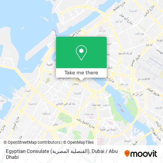 Egyptian Consulate (القنصلية المصرية) map