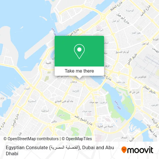 Egyptian Consulate (القنصلية المصرية) map