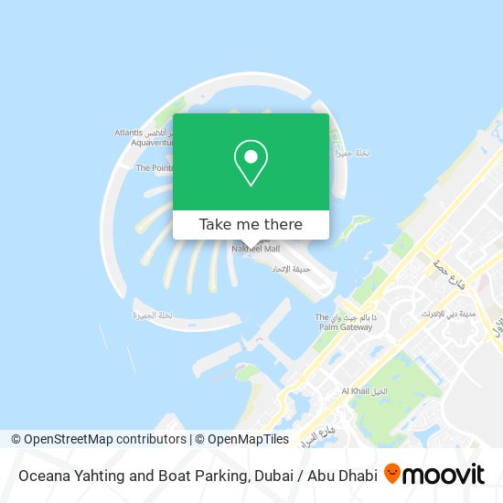 Oceana Yahting and Boat Parking map