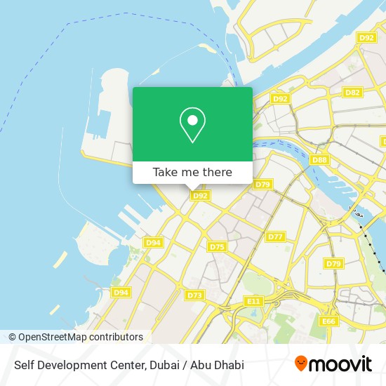 Self Development Center map