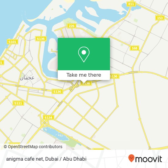 anigma cafe net map