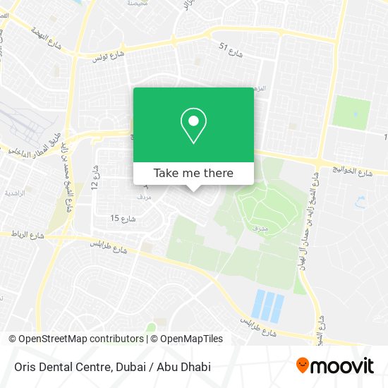 Oris Dental Centre map