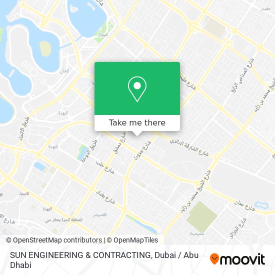 SUN ENGINEERING & CONTRACTING map