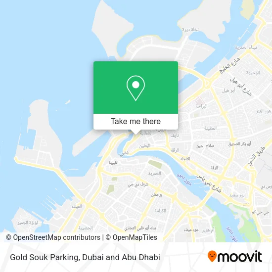 Gold Souk Parking map