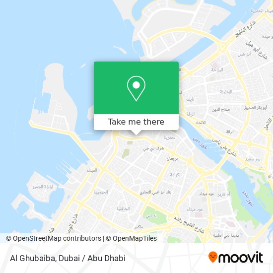 Al Ghubaiba map