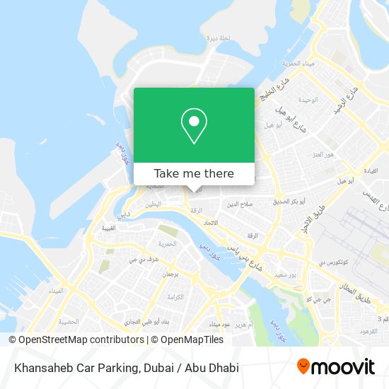Khansaheb Car Parking map