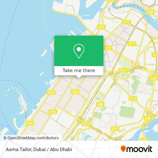 Asma Tailor map