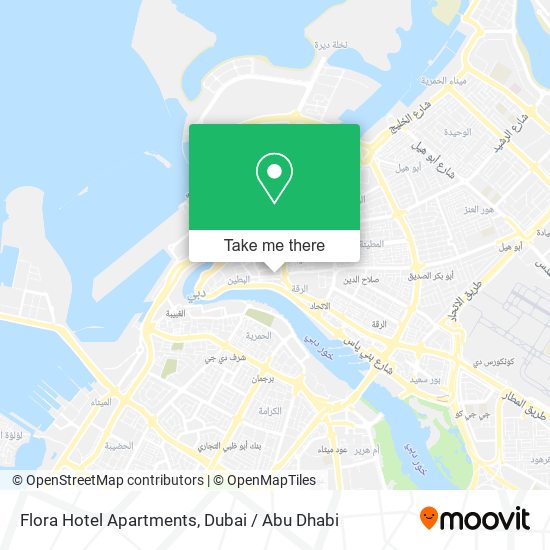 Flora Hotel Apartments map