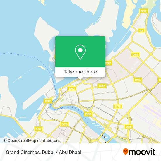 Grand Cinemas map