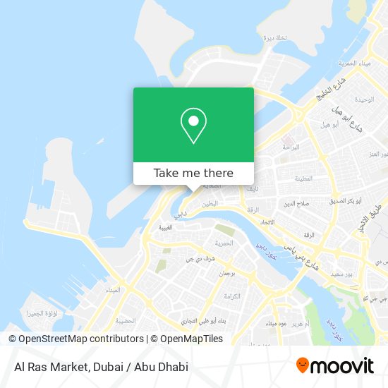 Al Ras Market map