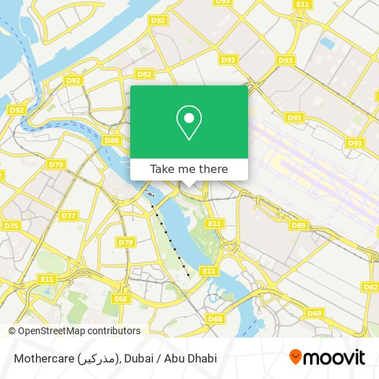 Mothercare (مذركير) map