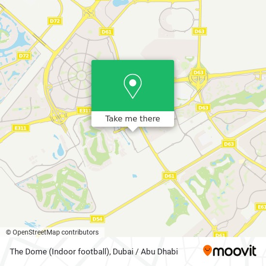The Dome (Indoor football) map