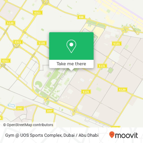 Gym @ UOS Sports Complex map