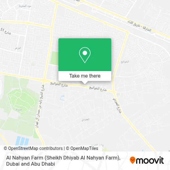 Al Nahyan Farm (Sheikh Dhiyab Al Nahyan Farm) map