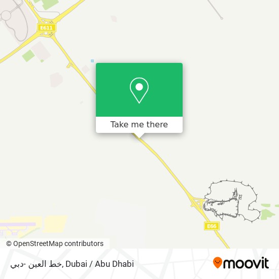 خط العين -دبي map