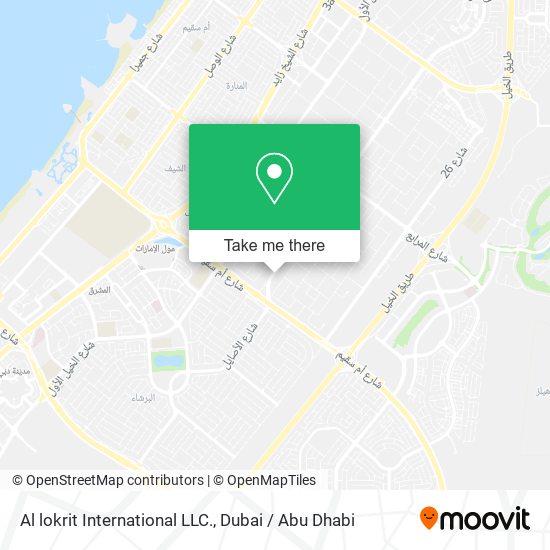 Al lokrit International LLC. map