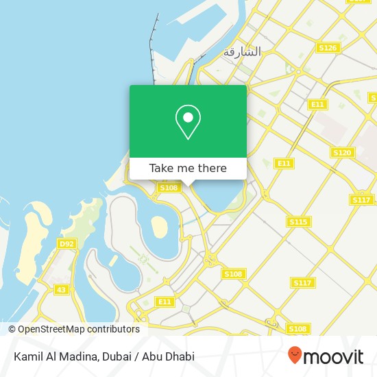 Kamil Al Madina map