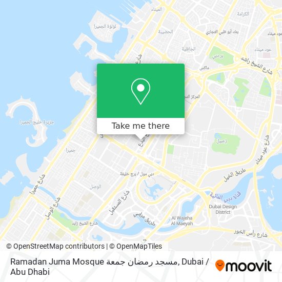 Ramadan Juma Mosque مسجد رمضان جمعة map