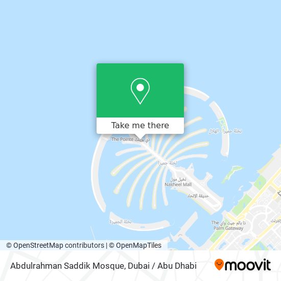 Abdulrahman Saddik Mosque map