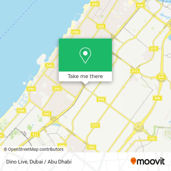 Dino Live map
