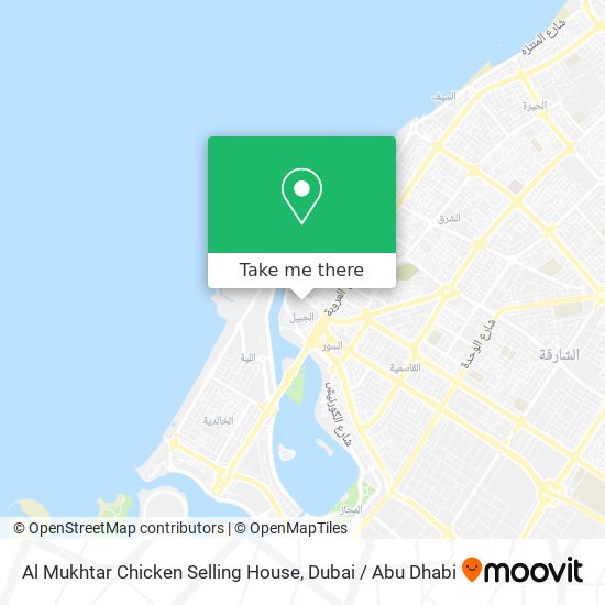 Al Mukhtar Chicken Selling House map