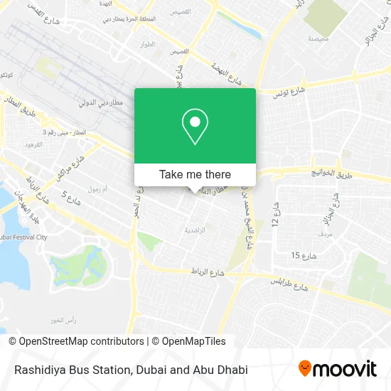 Rashidiya Bus Station map