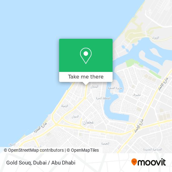 Gold Souq map