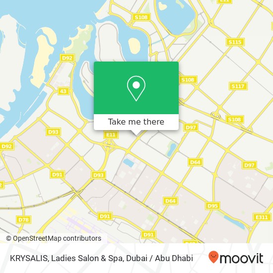 KRYSALIS, Ladies Salon & Spa map