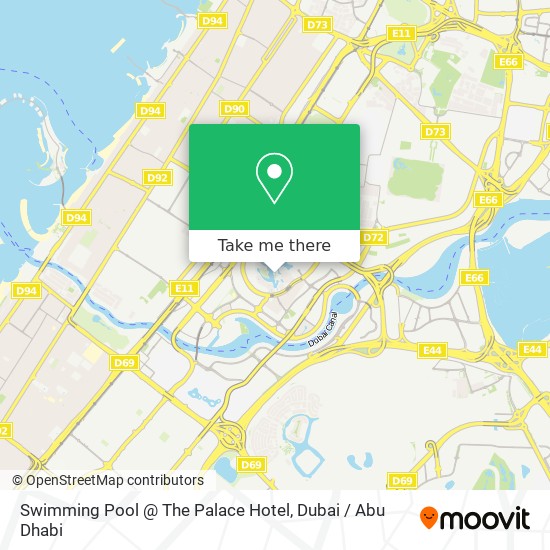 Swimming Pool @ The Palace Hotel map