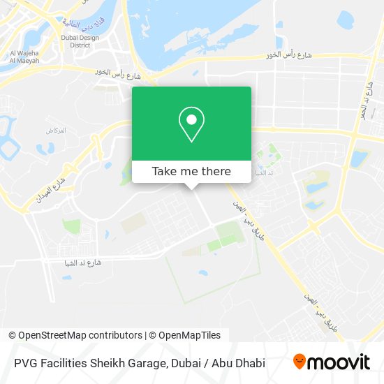 PVG Facilities Sheikh Garage map