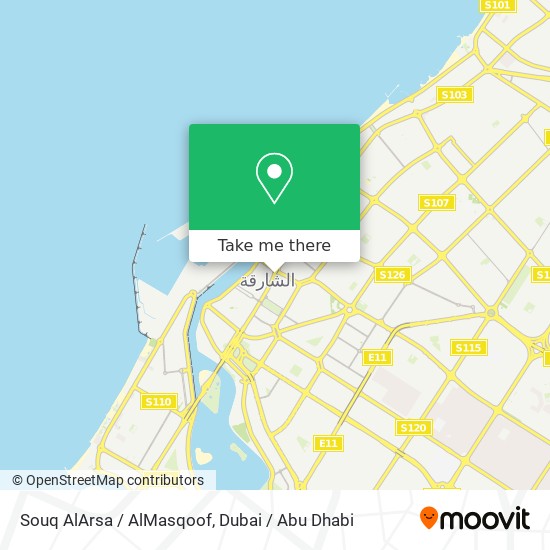 Souq AlArsa / AlMasqoof map