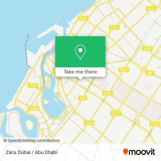 Zara map