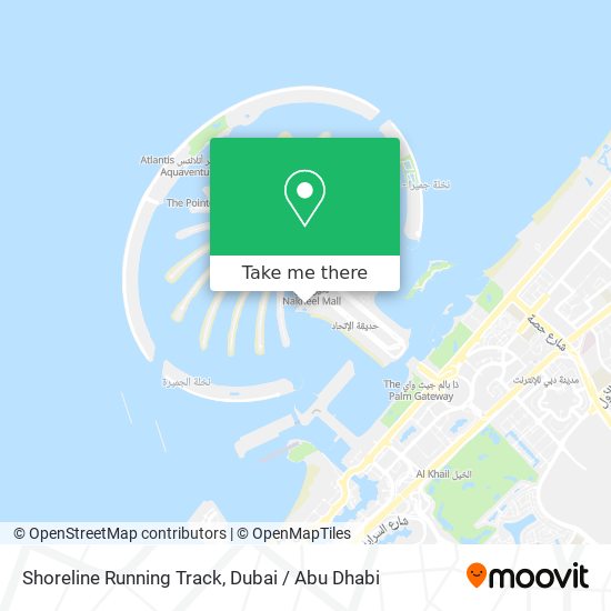 Shoreline Running Track map