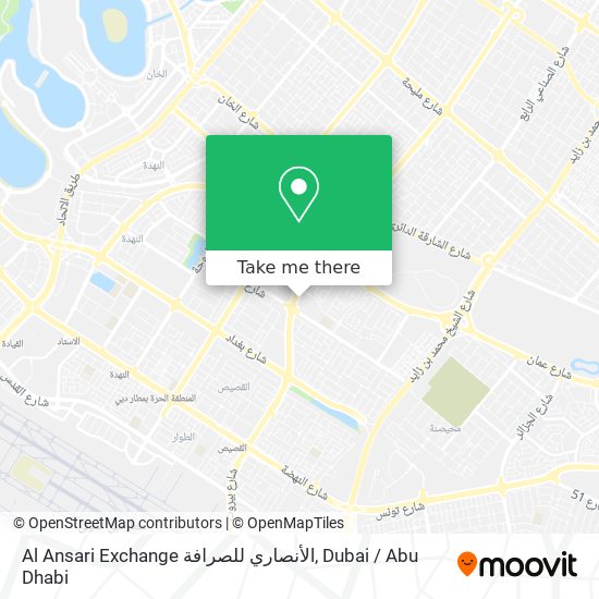 Al Ansari Exchange الأنصاري للصرافة map