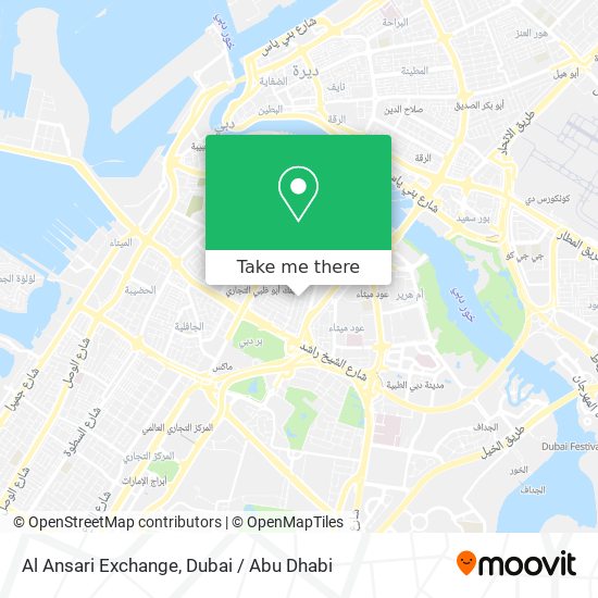 Al Ansari Exchange map