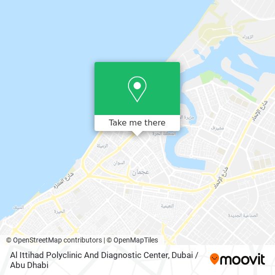 Al Ittihad Polyclinic And Diagnostic Center map