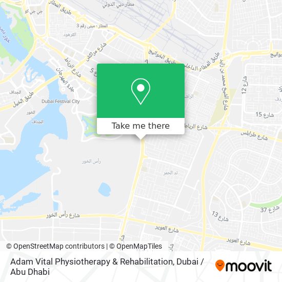 Adam Vital Physiotherapy & Rehabilitation map