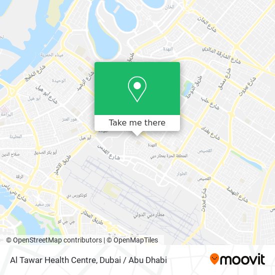 Al Tawar Health Centre map