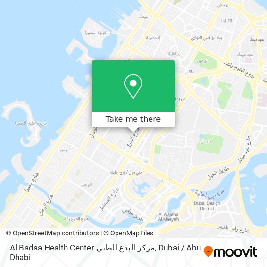 Al Badaa Health Center مركز البدع الطبي map