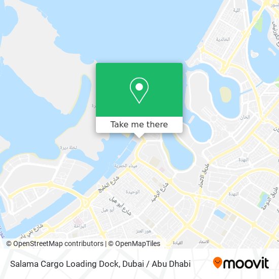 Salama Cargo Loading Dock map