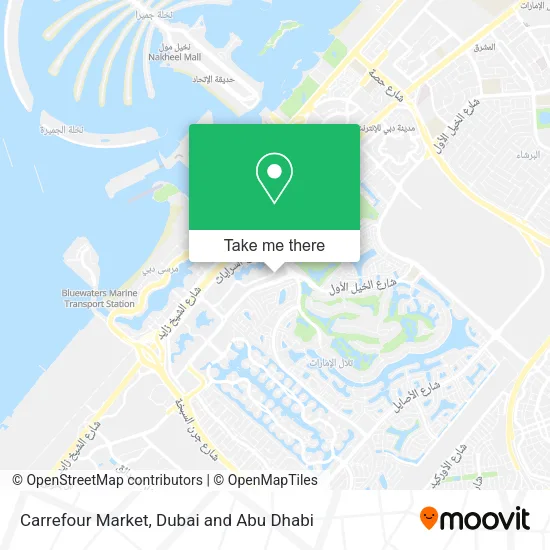 Carrefour Market map
