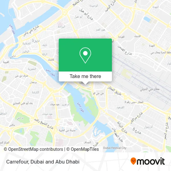 Carrefour map